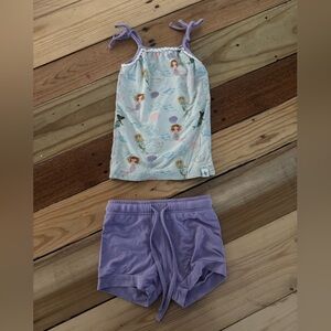 Love & grow  Mermaid Tank & Shorts
